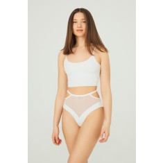 GS1137-15 Chilot tanga cu talie inalta fara cusaturi in partea inferioara