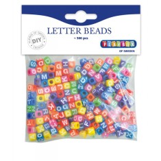 Set 300 de margele colorate cu litere Playbox