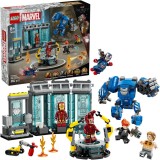 LEGO&reg; Marvel - Laboratorul lui Iron Man: Sala armurilor 76315, 384 piese