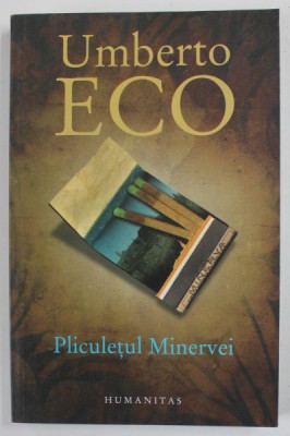 PLICULETUL MINERVEI de UMBERTO ECO , 2011 foto