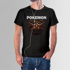 Tricou personalizat barbat "Dark Pokemon", Negru, Marime M