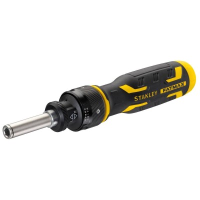 Stanley FMHT62692-0, Surubelnita multibit SpeedDrive FatMax cu clichet, magazie de biti + 3 biti inclusi foto