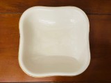 BOL/ CASTRON DIN PORTELAN CREM- MARCAJ HUTSCHENREUTHER SELB LHS BAVARIA- JURVEL 1939-1965 L24CM