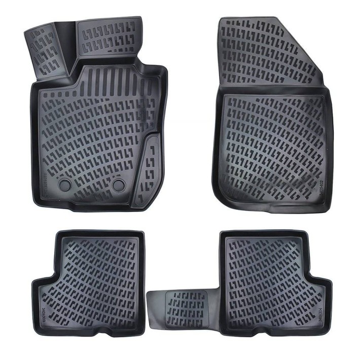 Set Covorase cauciuc tip tavita Umbrella compatibile Dacia Duster II HJD 4X2 2018-2022