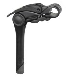 Pipa ghidon reglabila 0-50 grade, din aluminiu, culoare negru, ghidon 25.4mm Cod:AWR2130