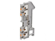 Conector Șine 0,14-1,5mm2 4 Borne Gri PT