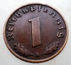 B.026 GERMANIA 1 REICHSPFENNIG 1937 A, Europa, Bronz