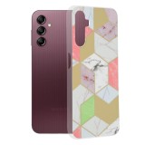 Husa slim compatibila cu samsung galaxy a14, hmarble fashion, purple