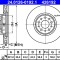 ATE 24.0126-0192.1 Disc frana