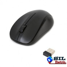 Mouse wireless USB 1000dpi negru, Omega foto