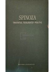 Spinoza - Tratatul teologico-politic (Editia: 1960) foto