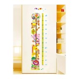 Cumpara ieftin Sticker Perete Autocolant cu Centimetru pentru Copii Animale 120x56 - 06215
