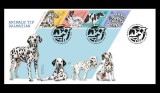 RO 2022 LP 2358 FDC &quot;Animale tip dalmatian&quot; , plic FDC cu tiraj 206 buc. , mint