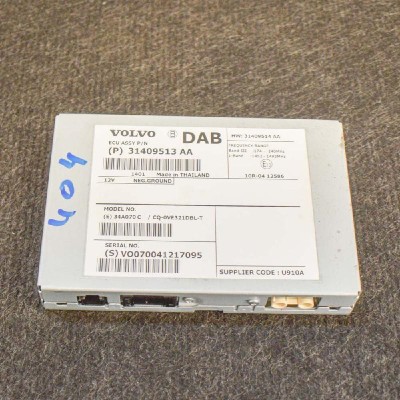 Amplificator de antena VOLVO XC60 2013 OEM: 31409513AA,CQ-0VE321DBL-T,31409514,31409514AA,31409513 10848146 foto