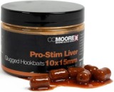 Boilies Tare De Carlig CC Moore Pro-Stim Liver Glugged Hookbaits, Frankfurter, 10-15mm, 50buc/cutie