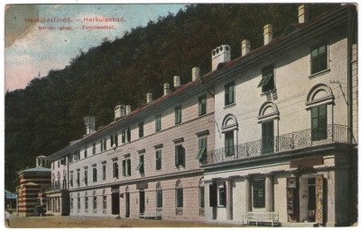 1918 - Baile Herculane, curtea Nandor (jud.Caraș-Severin) foto