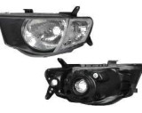 Far Mitsubishi L200 cabina lunga 12.2005-04.2010 DEPO partea Stanga, tip bec H4 fara motoras , cu semnalizator alb