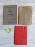 Lot documente militare R.P.R. / R.S.R. &ndash; Livret militar 1958 și Brevet mecanic conductor Tancuri T-34 și T-55