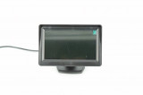 Monitor auto camera mers inapoi / marsarier 4.3&quot; LCD universal, ALM