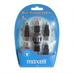 Kit adaptoare USB Maxell, 5 piese foto