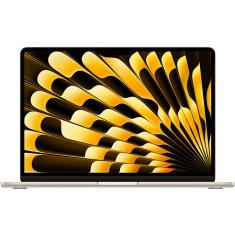 Laptop Apple MacBook Air 13, cu procesor Apple M4, 10 nuclee CPU si 8 nuclee GPU, 16GB RAM, 256GB, Starlight, Tastatura Internationala, Manual RO