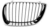 Grila radiator Bmw Seria 1 (E81/E82/E87/E88), 09.2004-10.2013, stanga, 51137077129, 2001051J, deschisa
