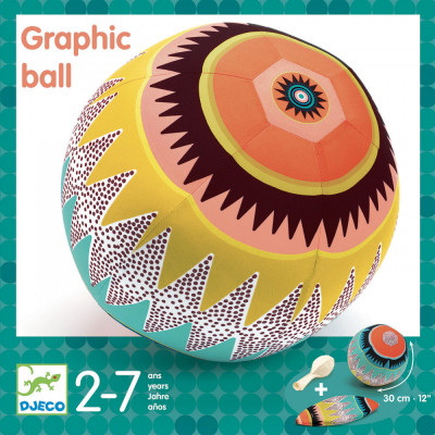 Minge usoara Djeco, Graphic ball foto