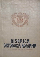 BISERICA ORTODOXA ROMANA. BULETIN OFICIAL AL PATRIARHIEI ROMANE, ANUL CIV, NR.7-8, IULIE-AUGUST 1986-COLECT-246754