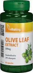 Extract standardizat din frunze de maslin 500mg, 60 capsule, VitaKing