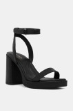 Aldo sandale de piele BERADE culoarea negru, 13968102