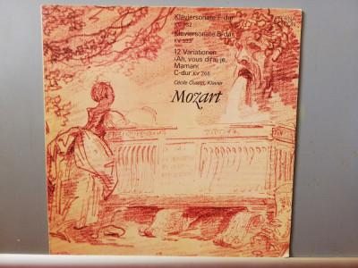 Mozart &amp;ndash; Piano Sonatas kv 332,333 (1974/Eterna/DDR) - VINIL/Vinyl/ca Nou (NM+) foto