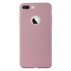 Husa pentru Apple iPhone 8 Plus, GloMax Perfect Fit, Rose Gold, Negru