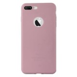 Husa pentru Apple iPhone 8 Plus, GloMax Perfect Fit, Rose Gold, Negru