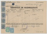 Romania, Primaria Comunei, Certificat de nationalitate, Cetariu, 1946