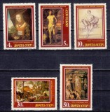 A12 S1 21 - Timbre foarte vechi - URSS - picturi din muzeul Ermitaj - 1987