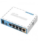 hAP ac, 5 x 100M, 802.11b/g/n 2.4Ghz, 802.11a/n/ac 5GHz, PoE - MikroTik RB952Ui-5ac2nD