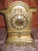 100A-Ceas masa metal aurit stil Baroc functional G.A.A.D. Mod Dep. (depose) 1982.