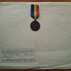 1933-Medalie ARPA 1927-1933+Diploma de Onoare