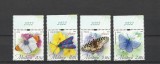 MOLDOVA 2022 INSECTE FLUTURI