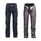 Pantaloni moto jeans pentru barbati W-TEC Pawted cu Kevlar si membrana