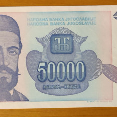 Iugoslavia - 50 000 Dinari / Dinara (1993) sAA028
