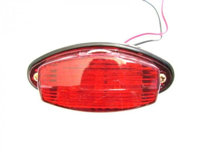 Lampa Laterala Led Ovala 24V Rosu 15 X 05