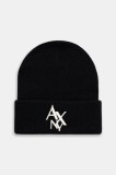 Armani Exchange căciulă culoarea negru, XM001531 AF16950