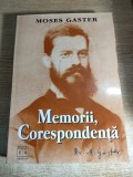 Moses Gaster - Memorii [fragmente]. Corespondenta (Editura Hasefer, 1998)