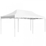 Cort de petrecere pliabil profesional, alb, 6 x 3 m, aluminiu, vidaXL