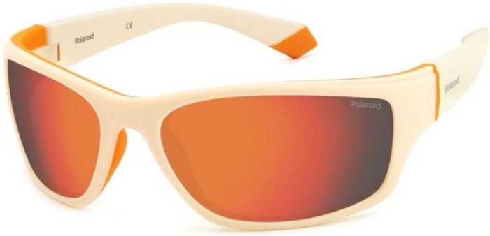 Ochelari de Soare POLAROID PLD 2135/S IXN/OZ, 65mm, Alb-Rosu
