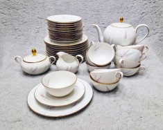 vtg SELTMANN WEIDEN 39 piese serviciu mic dejun pt 12 persoane portelan Bavaria