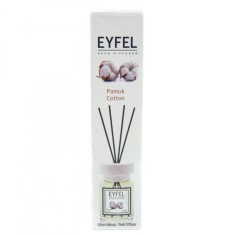Odorizant camera cu betisoare Eyfel Bumbac, 120ml