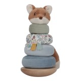 Little Dutch Forest Friends Tumble Stacker inele inserabile 12 m+ 1 buc