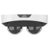 Camera supraveghere IP, 2 x 4MP, lentila 2.8mm, IR 30m, Microfon, Alarma, PoE, IK10 - UNV IPC3224SS-ADF28K-I1 SafetyGuard Surveillance, Uniview